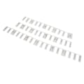 Miniatyrbillede 5 af 10: Silikone Klaver Keyboard Stickers Farverige 88 Tangenter Vandtætte Aftagelige Klaver Noter Guide Etiketter til Begyndere