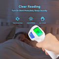 Miniatyrbild 5 av 9: Berrcom Digital Beröringsfri Infraröd Panntermometer Kontaktlös Termometer 3 i 1 för Barn Spädbarn Vuxen Feberkontroll Termomet