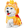 Miniatyrbillede 3 af 8: Shiba Inu Byggeklodser, Mini Mursten Byggesæt Hund, Sød Dyre Serie Mikro Mini Byggeklodser Sæt, Hund Mikro Byggeklodser til Drenge & Piger
