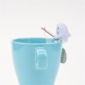 Miniatyrbillede 2 af 6: Teinfuser Hajform Bundslid Design PVC Nem Rengøring Smuk Elastisk Te Tilbehør
