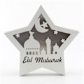 Miniatyrbillede 9 af 10: Ramadan Eid Mubarak Pentagram Lys Blød Lys Buksbom Bærbar Eid Håndværk LED Lys til Træ Have JM01941