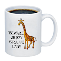 Miniatyrbillede 1 af 5: Giraf Kaffe Krus Morgenmad Krus Sjov Kaffe Krus 11 Ounces Inspirerende Og Mo