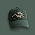 Miniatyrbild 5 av 5: Brev broderad hatt justerbar basebollkeps White