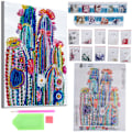 Miniatyrbillede 9 af 10: Diamantmaleri Billede DIY Rhinestones Maleri Hjemme Dekoration Kit S10301 (30 x 40cm)