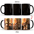 Miniatyrbild 1 av 5: I'm Groot Kaffe Mugg Morphing Färgförändrande Kopp