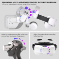 Miniatyrbillede 3 af 5: Design Halo Hovedrem til Oculus/Meta Quest 2, Justerbar Rem og Øremuffer Tilbehør til Oculus Quest 2, Forbedret Support & Spil Fordybelse, R
