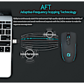 Miniatyrbild 3 av 7: Trådlös bluetooth-mus laddning dual-mode bärbar dator skrivbord c