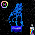 Miniatyrbild 1 av 7: Födelsedagsdekorationer, Jinx Arcane-gåvor till flickor, 3D-illusion