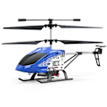 Miniatyrbild 1 av 3: Fjärrkontrollhelikopter,  En knapp start/landning, 3,5 Ch