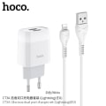 Miniatyrbild 1 av 5: hoco. C57A Europeisk standard PD+QC3.0 snabbladdare TYPE-C till