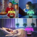 Miniatyrbillede 5 af 8: Poker Terninger 3D Lys, Attivolife LED Hologram Natlampe Bordlampe