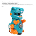 Miniatyrbild 3 av 5: Automatisk bubbelblåsningsmaskin Universal elektrisk plastbubbeldinosaurie för barn