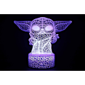 Miniatyrbild 7 av 8: 3D Illusion Star-Wars Nattlampa 16 Färgförändrande Nig