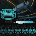 Miniatyrbild 2 av 7: Gamepad 3D Illusion Lamp, Ammonite Controller Nattljus wi