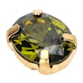 Miniatyrbild 5 av 9: 10 st sy zircon strass ellipsform DIY skor kläder tillbehör 8x10mm grön