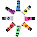 Miniatyrbilde 3 av 10: 10ml Kroppssminke Sett Blacklight Ansikts- og Kroppssminke Sminke Fluorescerende Kropp Ansiktsmaling