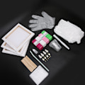 Miniatyrbillede 4 af 10: Flydende malingssæt Flydende maling Pigment Børn DIY Materiale Tegneværktøj KunstmaterialerMaldiverne