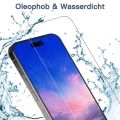 Miniatyrbild 4 av 5: 4 st härdat glas för iPhone 15 skärmskyddsfilm