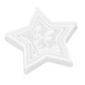 Miniatyrbillede 1 af 5: Silikoneform Resin Holdbar Blød Rivningsmodstand Resin Ornamentforme til DIY Håndværk Star Listing