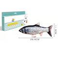 Miniatyrbild 4 av 5: Dotpet Flopping Fish 26,6 cm, Uppgraderad för 2022, Moving Cat K