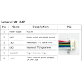 Miniatyrbild 5 av 5: Fingeravtrycksläsare, kapacitiv fingeravtrycksmodul, kapacitiv fingeravtrycksidentifieringsmodul, för säkerhetsboxåtkomstkontrollassistans (R503/S-22m