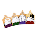 Miniatyrbild 2 av 10: 10 ark svart katt scrapbooking papper ihålig ut tidskrift papper dekorativt scrapbooking papper för DIY-kort fotoalbum