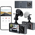 Miniatyrbillede 1 af 8: Dash Cam Front Inside, WiFi FHD 1080P HD Dash Camera for Cars, Car Camera with APP, WiFi Dash Cam with WDR Night Vision, 24 Hours Parking Record Dash