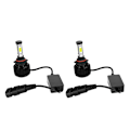 Miniatyrbilde 1 av 11: Universal X6-COB Bil LED-Frontlys 50W 6500K Vanntett Frontlys Kjøretøyutskifting