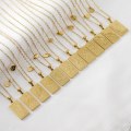 Miniatyrbild 4 av 7: Stjärntecken Halsband för Kvinnor Konstellation Tarot Kort Pend
