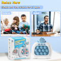 Miniatyrbillede 4 af 6: Hurtig tryk boble spil til børn og voksne, version 2, pop lys op det spil fidget legetøj håndholdt spil, til 8-12 år gamle børn sensoriske legetøj til børn