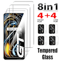 Miniatyrbild 1 av 5: 8IN1 Härdat glas för Realme GT 5 Kameraskydd