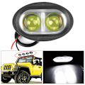 Miniatyrbilde 7 av 11: 20W LED Arbeidslysstang Ovalt Spotlight Auto Kjørelys Bil Lastebil Modifisering