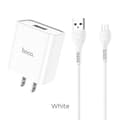 hoco. C81 enkeltports oplader US standard til Android univer
