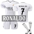 Miniatyrbillede 1 af 5: Fodboldtrøje til drenge piger 24-25 Herretrøje Ungdom NO.7 Real Madrid Trøje Fodbolddragt RONALDO Fodboldtrøje Shorts Sæt Fans Gi S