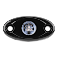 Miniatyrbilde 3 av 11: 2 par 12-24V Rock Light Flood Beam LED Under Body Trail Rig Lys for SUV Båt Hvit Lys