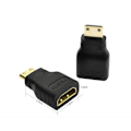 Miniatyrbilde 2 av 2: Mini HDMI til hdmi adapter HD mini konvertering nettbrett DV-kamera til TV, 2-pakning