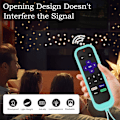 Miniatyrbild 4 av 7: 3-pack fjärrkontrollskydd passar till Roku TV | Onn Roku | TCL Hisense Roku silikon skyddande kontrollfodral universellt för Roku Express 2021 Roku B