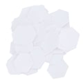 Miniatyrbild 10 av 10: 100 st PatchWork-mall Hex-pappersmodellbräda Quilting Syhantverk DIY Sömnadsverktyg (22 mm Hex)