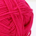 Miniatyrbillede 7 af 7: Populær mellemfin bambus trækul linje bomuld vævet sweater tørklæde garn (dyb rose)
