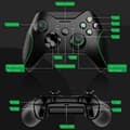 Miniatyrbillede 2 af 5: Trådløs controller med modtager til Xbox One, 2.4GHZ trådløs