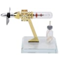 Miniatyrbillede 10 af 10: Varmtluft Stirling-motor Model Flyvemaskine Propel Videnskab Eksperiment Undervisning Fysik Legetøj