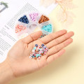 Miniatyrbillede 6 af 7: 1280 stk. flade lerperler 6 mm holdbare vandtætte falmefri forbedre kreativitet lindre tryk polymer lerperler til DIY