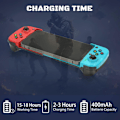 Miniatyrbild 5 av 8: Bluetooth-kontroller för iPhone, Android, direkt spel, låg latens, telefonkontroller spelkontroll joystick för Galaxy S23 S22 S21 20 Ultra, iPhone 14 13 1 Blue+Red