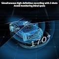 Miniatyrbillede 5 af 8: Dash Cam Front Inside, WiFi FHD 1080P HD Dash Camera for Cars, Car Camera with APP, WiFi Dash Cam with WDR Night Vision, 24 Hours Parking Record Dash