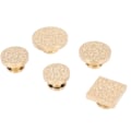 Miniatyrbilde 4 av 10: 5 stk. Frosted kobber stempelhode DIY kobber blank stempelhode for bryllupsfest invitasjonskort
