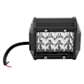 Miniatyrbillede 10 af 11: 2 stk. 4 tommer 12 LED 36W 3 Rækker Bil Arbejdslys Bar Tag Flood Beam Lampe til Off Road Trucks 10-48V