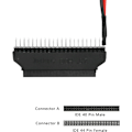 Miniatyrbild 4 av 5: 2,5 till 3,5 IDE-adapter, bärbar 2,5-tums till stationär 3,5-tums IDE-hårddiskadapterkonverter