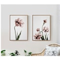 Miniatyrbillede 4 af 7: Tulip Wall Art Lærredstrykplakat, Enkelt Mode Kunsttegning Dekoration til Hjemmet Li