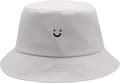 Hink i unisex bomull broderad hatt kan förvaras summe White