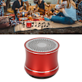 Pikkukuva 1 / 4: Mini Bluetooth-kaiutin IP67 vedenpitävä automaattinen yhteys Kannettava langaton kaiutin bassokaiuttimella suihkuhuoneeseen Pyöräautoon Red